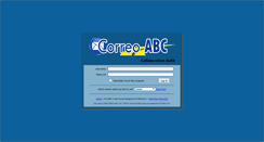 Desktop Screenshot of correo.abc.gob.bo