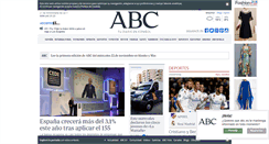 Desktop Screenshot of abc.es