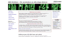Desktop Screenshot of abc.se