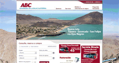 Desktop Screenshot of abc.com.mx