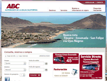 Tablet Screenshot of abc.com.mx