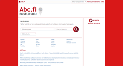 Desktop Screenshot of abc.fi