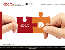Tablet Screenshot of abc.it